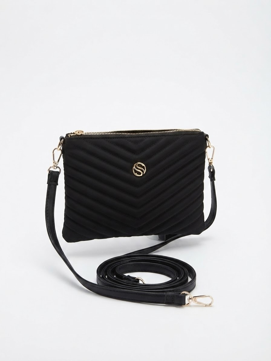 Sanmorris Siyah Kadın Portföy & Clutch