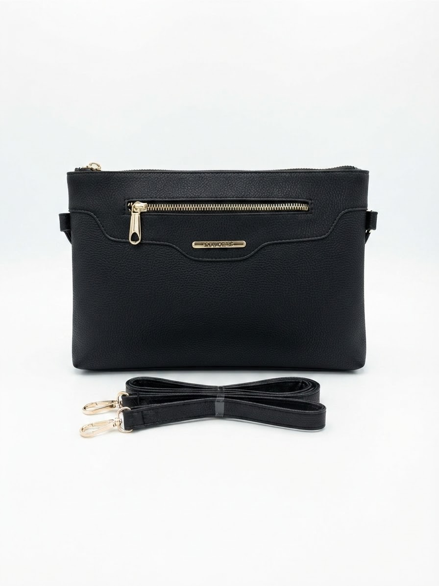 Sanmorris Siyah Kadın portföy & Clutch